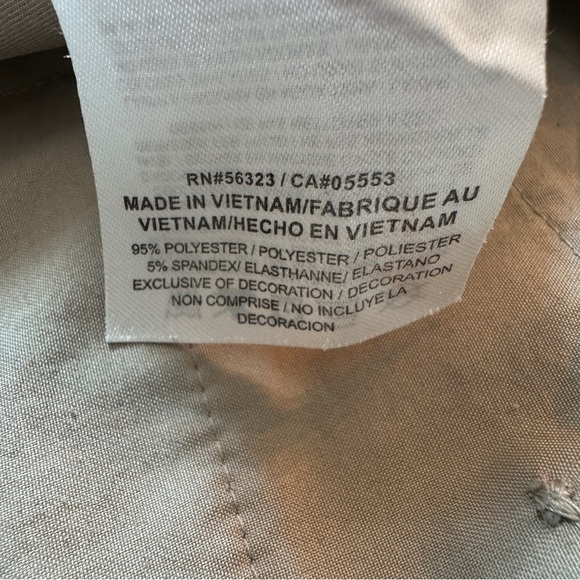 Nike Flat Front Men's Dri-fit Golf Pants Khaki 598445-221 Size 38 Preppy Office - Picture 7 of 12